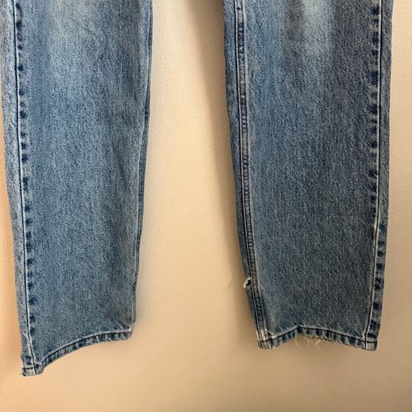 Harley Davidson Men Straight Leg Light Wash Denim Jeans 34 x 32 Distressed Biker - Picture 7 of 12